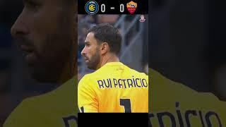 Inter vs Roma 2022 Serie A highlights #football #youtube #shorts