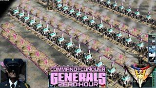 USA Boss 1vs7 Generals $10K | Command & Conquer Generals Zero Hour