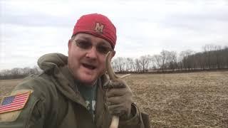 J.P. of Mason Dixon Diggers metal Detecting and finding American Civil War relics!!