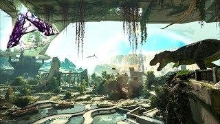 МАТ! ARK: Extinction - Встреча с ТЭК РЕКСОМ в самом начале! (АРК Вымирание)