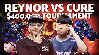 REYNOR vs CURE: Grand Finals of $400k Gamers8! (Bo7 ZvT) - StarCraft 2