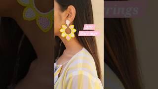 DIY Earrings #shorts #diy #diyearrings #handmadeearrings #viral