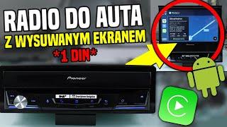 Radio samochodowe 1 DIN z wysuwanym ekranem i Android Auto / CarPlay (Pioneer AVH-Z7200DAB)