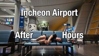 Inside Incheon Airport After Hours 