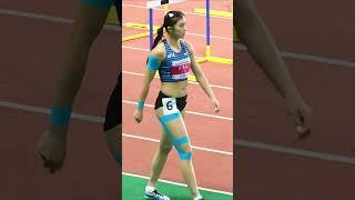 跨栏女神吴艳妮，赛场勇往直前，英姿夺目！#吴艳妮 #田径 #运动