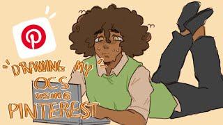 Drawing my ocs using pinterest! [ draw with me ]