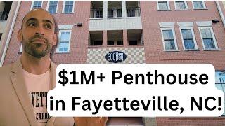 $1+ MILLION DOLLAR Penthouse TOUR | Downtown Fayetteville, NC