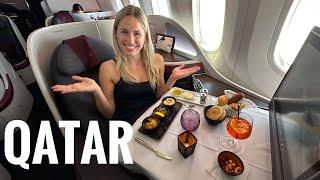 Luxury in the Sky - Qatar Airways Business Class Experience