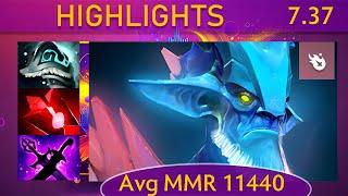  7.37 Leshrac |K+A-D - 27 KP - 87%| Mid Highlights - Dota 2 Top MMR