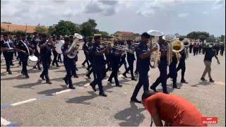 Passing-out Parade of Newly Police recruits at National Police Training school, Tesano Accra