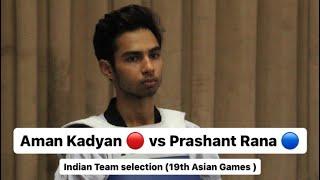 Aman Kadyan  vs Prashant Rana  Taekwondo Fight ( Round 1 Part 1)