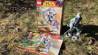 Lego Star Wars - Clone Scout Walker 7250 Review (обзор на русском)