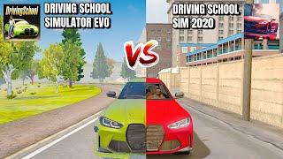 Driving School Sim Vs Driving School Simulator EVO: Which Car Driving Game is Better?