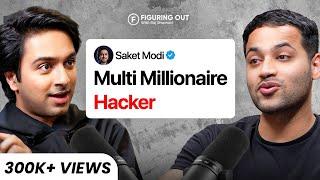 What Is Dark Web, Internet, Hacking Your Phone & Cyber Frauds - Saket Modi | FO265 Raj Shamani