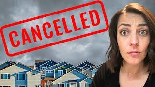 Home Sales Being Cancelled? | Phoenix Real Estate Market Update