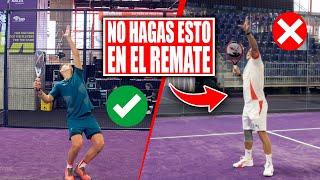 Los 3 tipos de REMATE más EFECTIVOS con GUILLE COLLADO, profesional del PADEL | Mejora tu padel