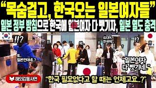 《해외감동사연》"목숨 걸고 한국 오는 일본 여자들" 일본 정부 방침으로 한국에 일본 여자 다 뺏기자, 일본 열도 충격