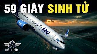 Phi Công Cố Chấp Hạ Cánh Trong Mưa Bão! Chuyến Bay 981 Fly Dubai Lao Thẳng Xuống