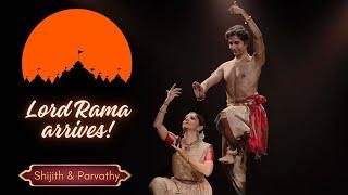 Lord Rama arrives! | Gambheera Nadayodu Vandhaan | Bharatanatyam