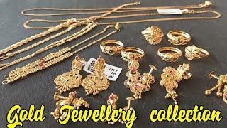 Gold Jewellery collection | Jimikki Earrings Chain Bracelet