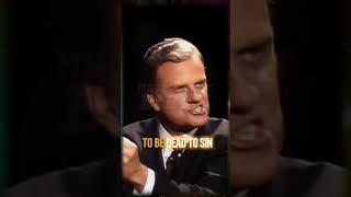 CHRIST CAN SET YOU FREE FROM THE POWER OF SIN - Billy Graham #billygraham #jesuschrist #bible #faith