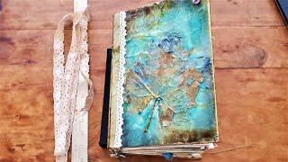 Journal for Sale in My Etsy Shop!: "THE DEEP FOREST TOME" Junk Journal Flip Through! Paper Outpost!