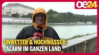 Unwetter & Hochwasser: Alarm im ganzen Land