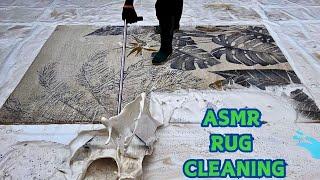 Washed one of my loyal client’s rug for FREE | asmr cleaning