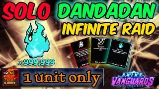 DANDADAN SOLO RAID INFINITE "1 UNIT ONLY" | Anime Vanguards