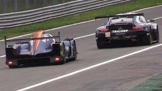 ELMS Monza 4H 2019-LMP2 vs LMP3 vs GTE-Pure Sounds in Action