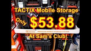 TACTIX Storage System for Your GEAR at Sams Club Video 242