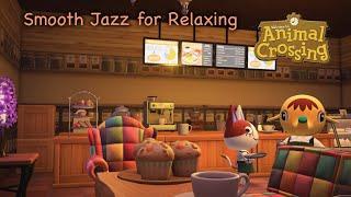 ASMR Animal Crossing Cafe - An hour of Cozy Smooth Jazz