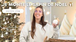 VLOG | JE MONTE LE SAPIN DE NOEL  |  recette + décoration