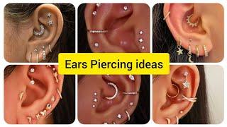 Stylish Ear piercing ideas/Ears Piercing latest ideas