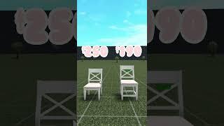 Building Tips To SAVE Money #roblox #bloxburg #shorts