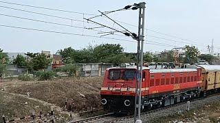 Nagarsol To Narasapur Superfast Express Frist Electrical Ran /नागरसोल - नरसापुर सुपरफास्ट एक्सप्रेस