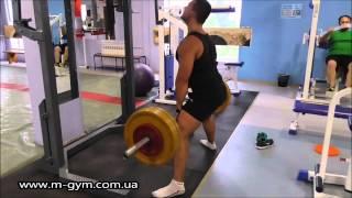 Тренировка М-SHARKS в студии пауэрлифтинга фитнес клуба M-GYM (Киев)