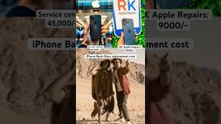 Save 35,000/- on iPhone back glass replacement at RK Apple Repairs #tips #trending