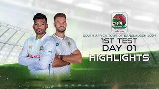 Bangladesh vs South Africa | Highlights | 1st Test | Day 1 | South Africa tour of Bangladesh 2024