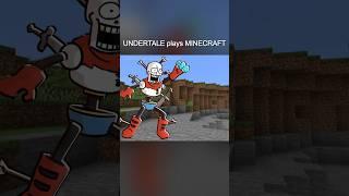 4 - If UNDERTALE played MINECRAFT (Animation)