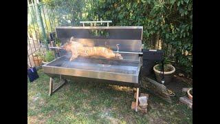 How To Cook A Whole Pig On A Spit Rotisserie - Charcoal or Gas