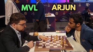 When you have two queens yet... | Arjun Erigaisi vs MVL | Chennai Grandmasters 2024