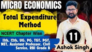 What is Total Expenditure Method || NCERT Economics || Economics by Ashok Singh