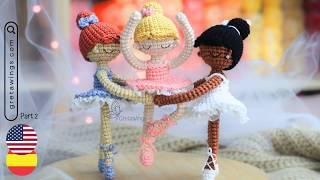 Amigurumi Ballerina Crochet Tutorial - Part Two | Gretawings