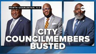 3 North Charleston city councilmembers, 5 others charged in corruption schemes