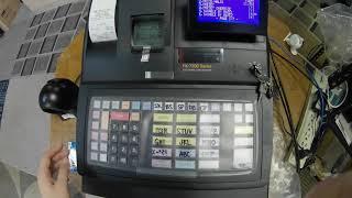 Programming a New Item Using Barcode Scanner to the HK-7240/7200 Cash Register