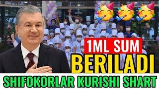 ️#Tezkor Shifokorlarga 1000 000 Sumdan Beriladi Ulgurib qoling