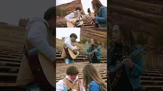 Sierra Hull + Wyatt Flores cover “Shake The Frost” by Tyler Childers at Red Rocks #livemusic #music