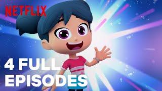 StarBeam Season 1 FULL EPISODE 1-4 Compilation  Netflix Jr