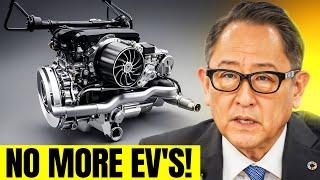 Toyota CEO: "This New Engine Will DESTROY The Entire EV Industry!"